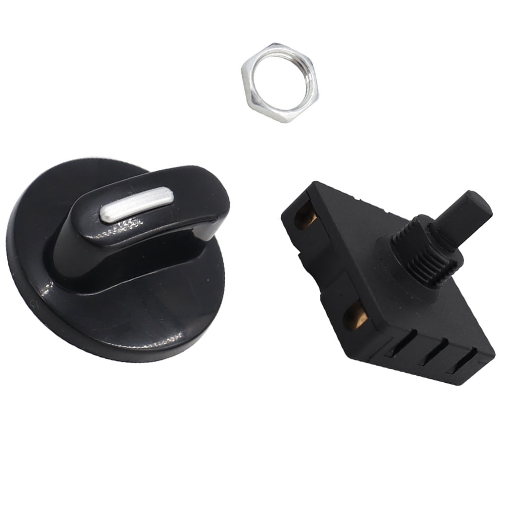 Decodeary Easy Operation 3 Speed Fan Rotary Switch Portable Strong