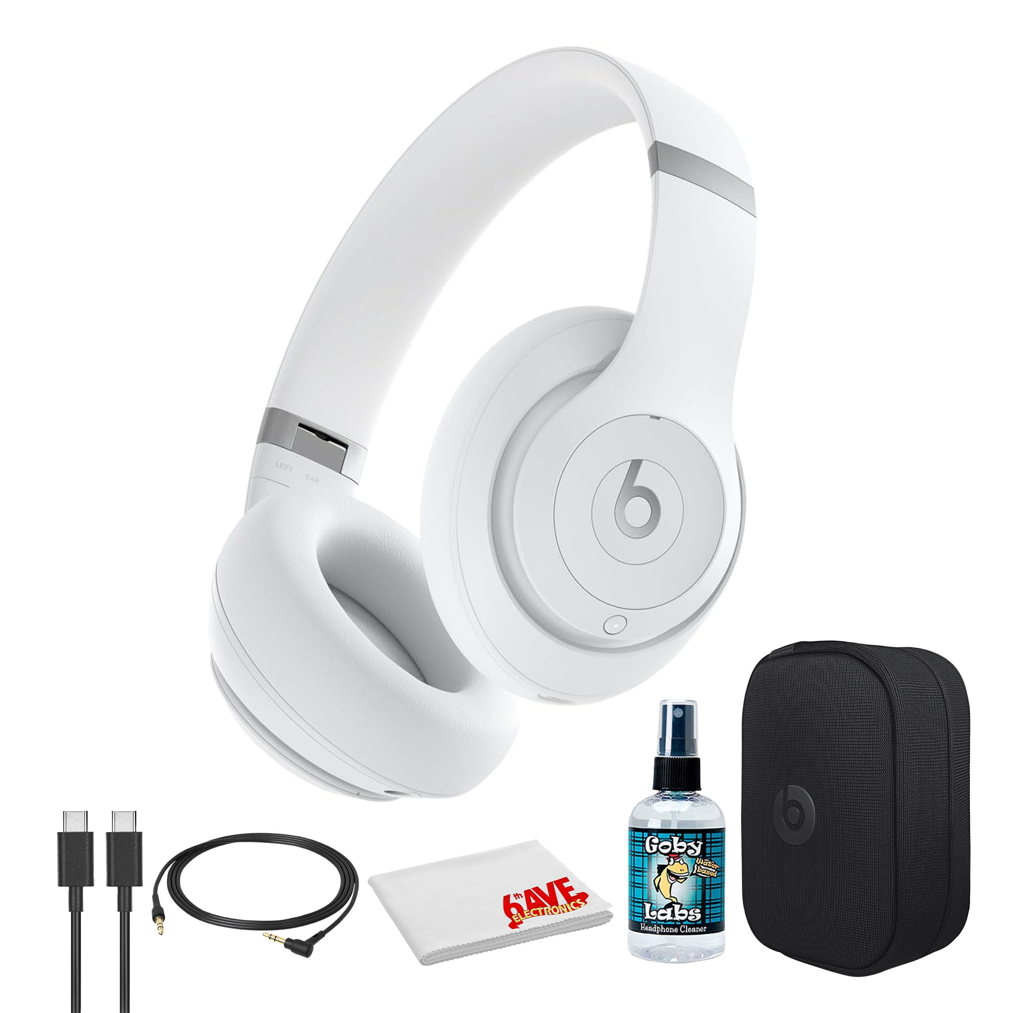 Beats by Dr. Dre Studio Pro Wireless Headphones (Matte White