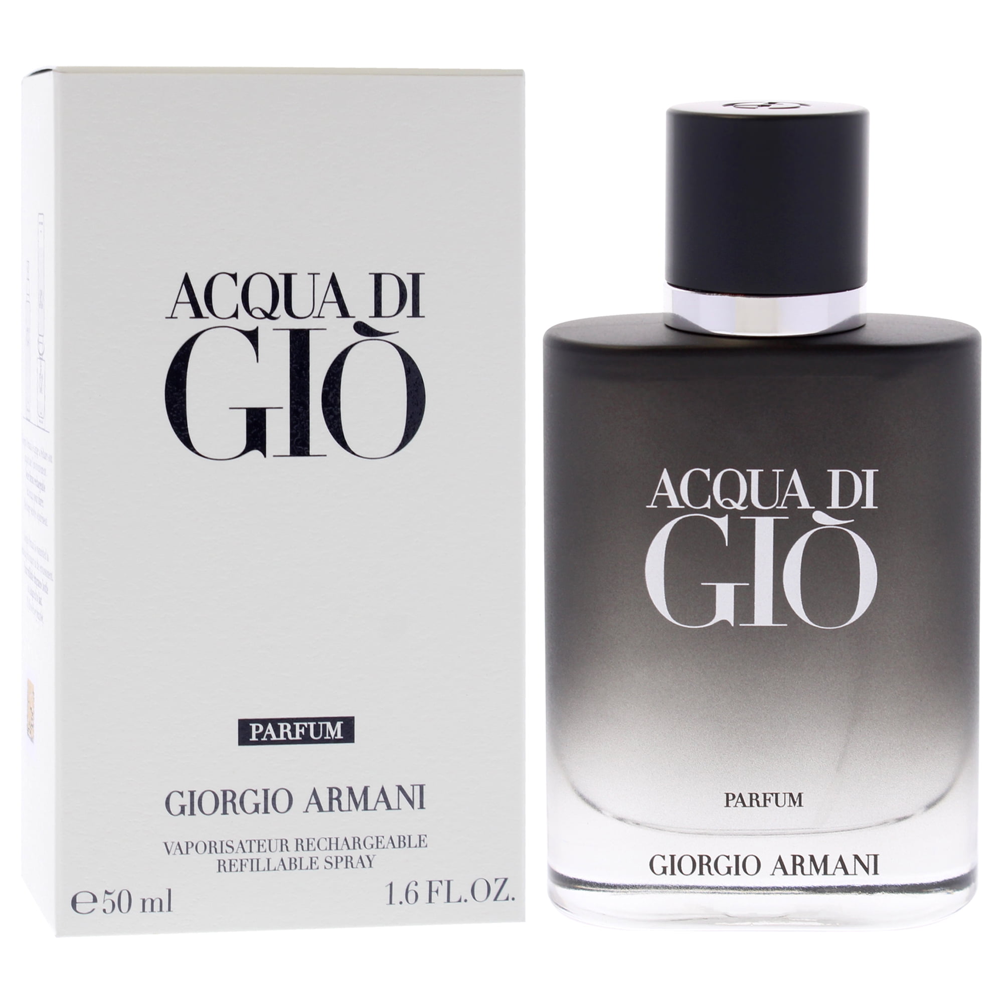 Giorgio Armani Acqua Di Gio , 1.6 oz Parfum Spray (Refillable