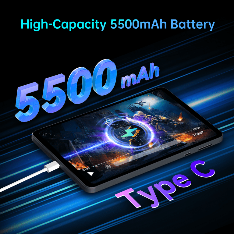 Headwolf FPad5 Pro Android 14 Tablet, 8.4 Inch FHD Display, MTK