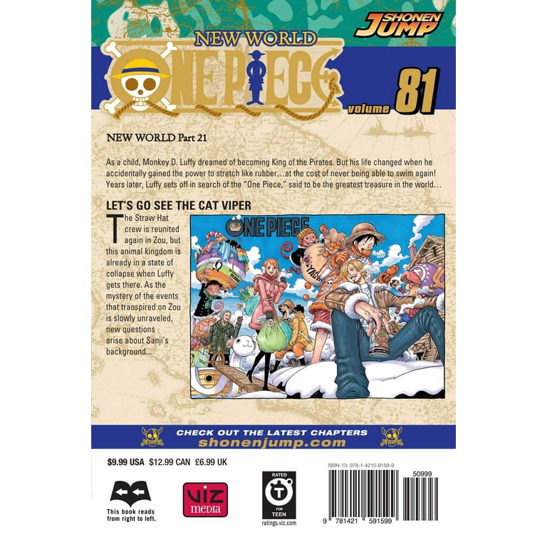 One Piece One Piece, Vol. 81, (Paperback) - Walmart.com