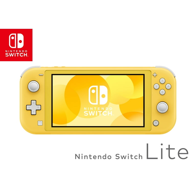 Nintendo Game System - Switch Lite Console, Yellow, Handheld Mode