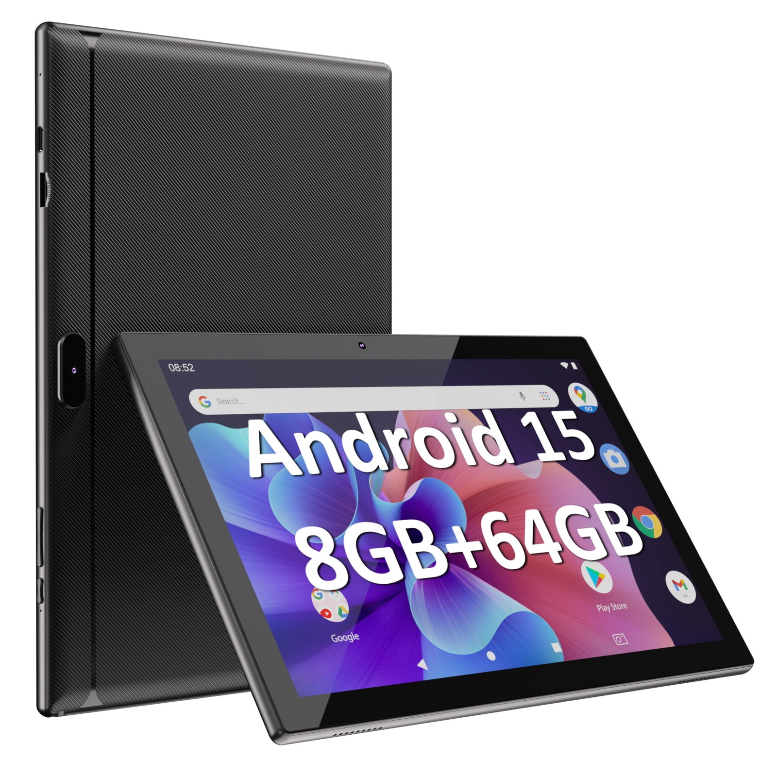 10 inch Android Tablet, 32GB ROM, 2+8MP Camera, IPS Display, Wifi