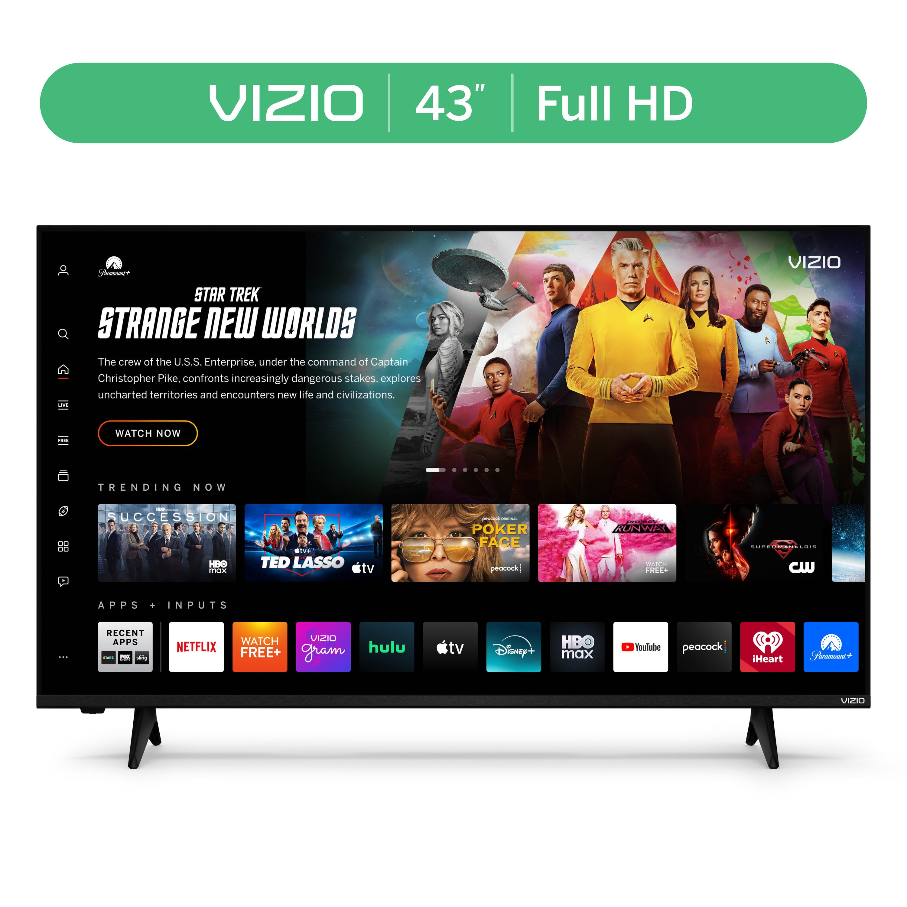 Hisense 43 inch Full HD Smart Google TV (43H40G) - FHD Resolution