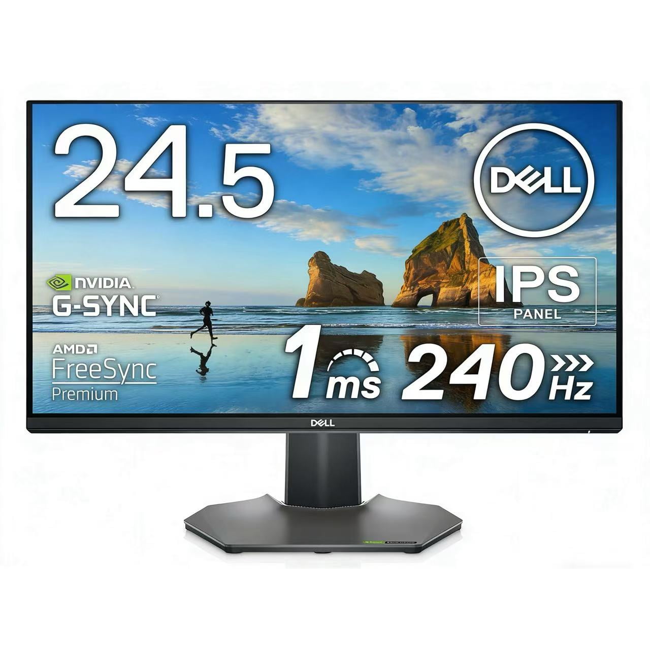Alienware 240Hz Gaming Monitor 24.5 Inch Full HD Monitor with IPS