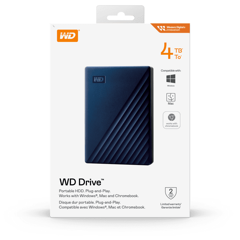 WD WESTERN DIGITAL ポータブルHDD 4TB 2.5インチ Amazon.com: Western