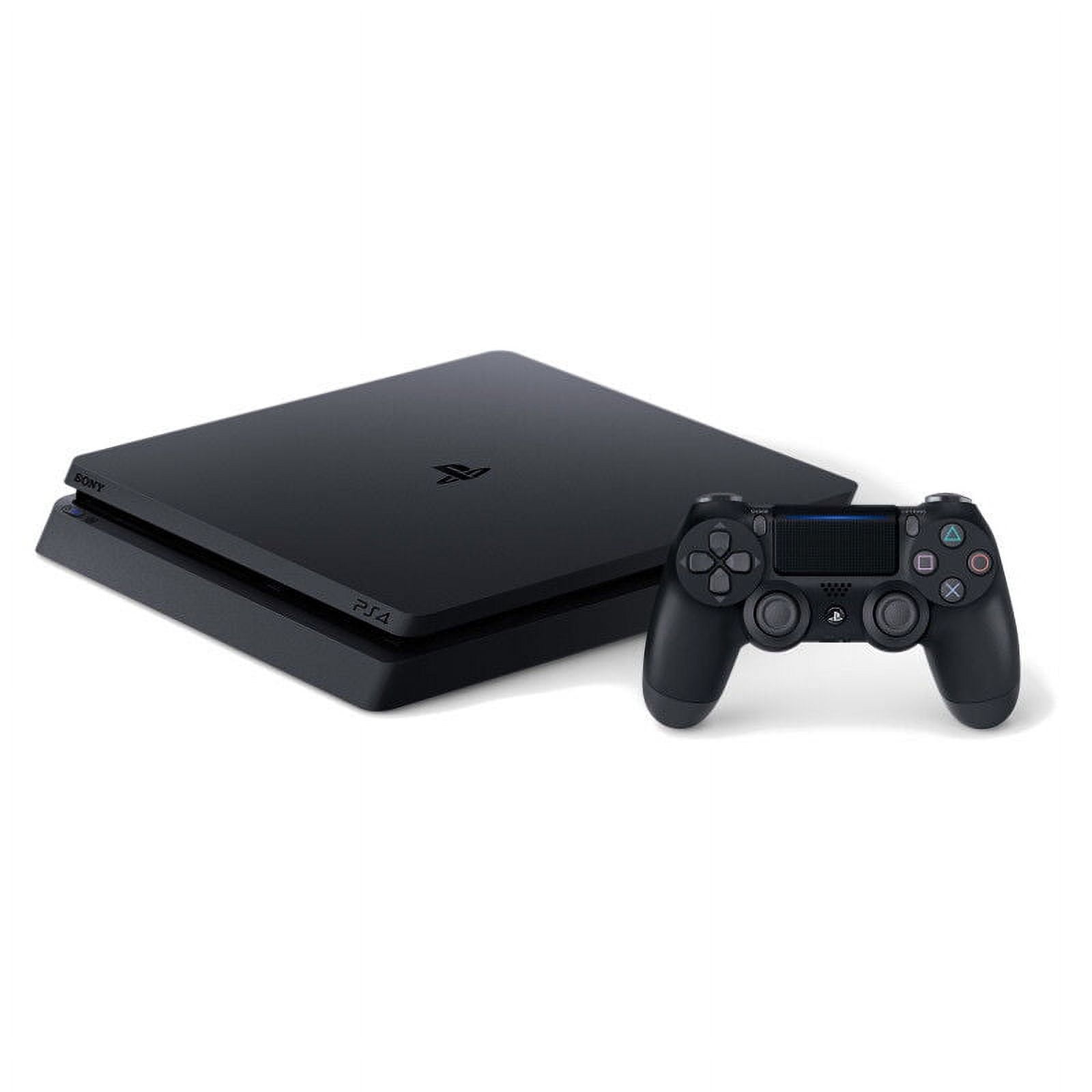 Sony PlayStation 4 Slim 500GB Jet Black Gaming Console with