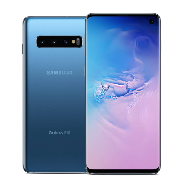 Samsung Unlocked Galaxy S10, 128GB, Prism Blue, 6.1 Infinity