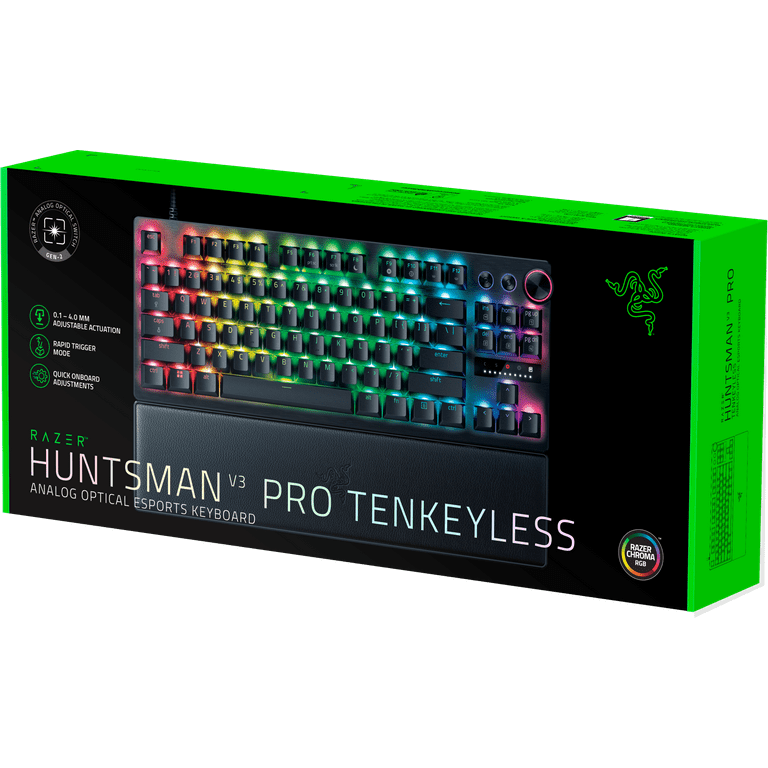 Razer Huntsman V3 Pro TKL Tenkeyless Analog Optical Esports