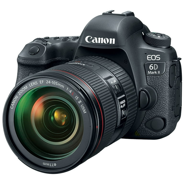 Canon EOS 6D Mark II Full Frame DSLR Camera with EF 24-105mm Lens
