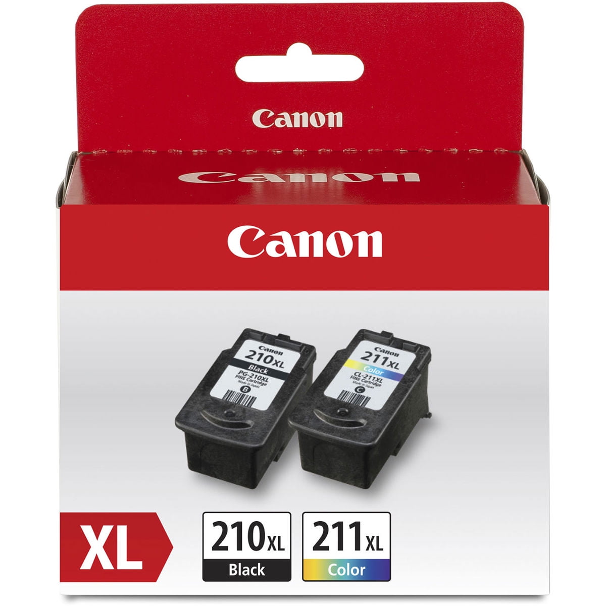 Canon PG-210 XL/CL-211 XL Value Pack - Black, Color Ink, For PIXMA