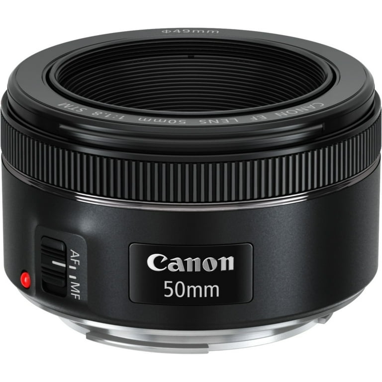 Canon EF 50mm f/1.8 Compact Lightweight Fixed Focal Length Lens