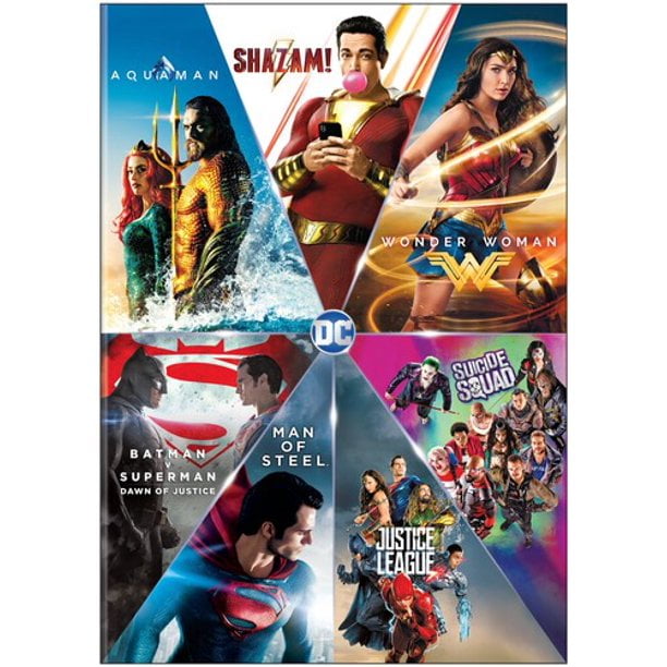 DC 7-Film Collection: Batman, Shazam & More Epic Superhero Films