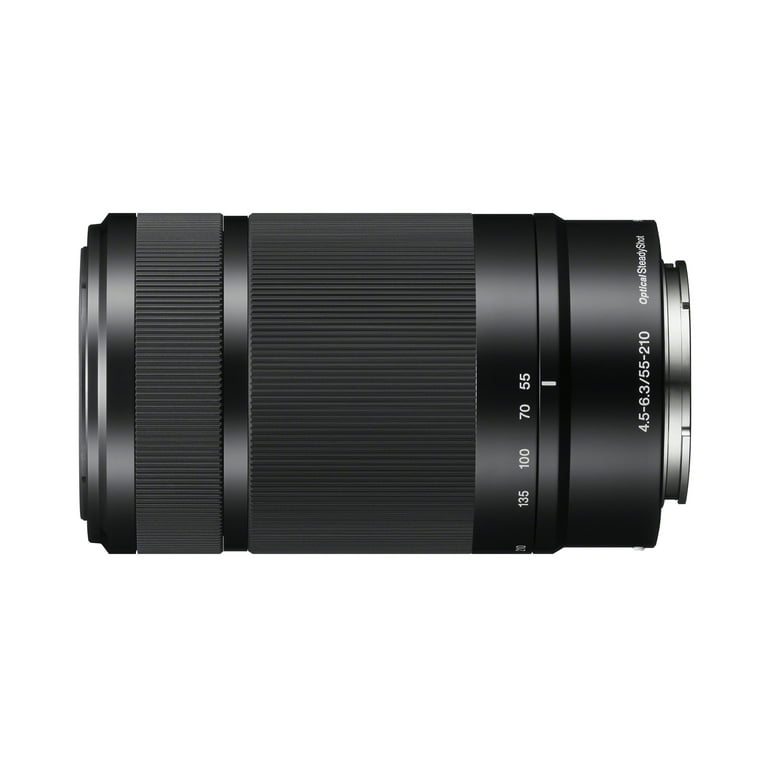 Sony E-Mount Zoom Lens 55-210mm F4.5-6.3 OSS, Lightweight Camera