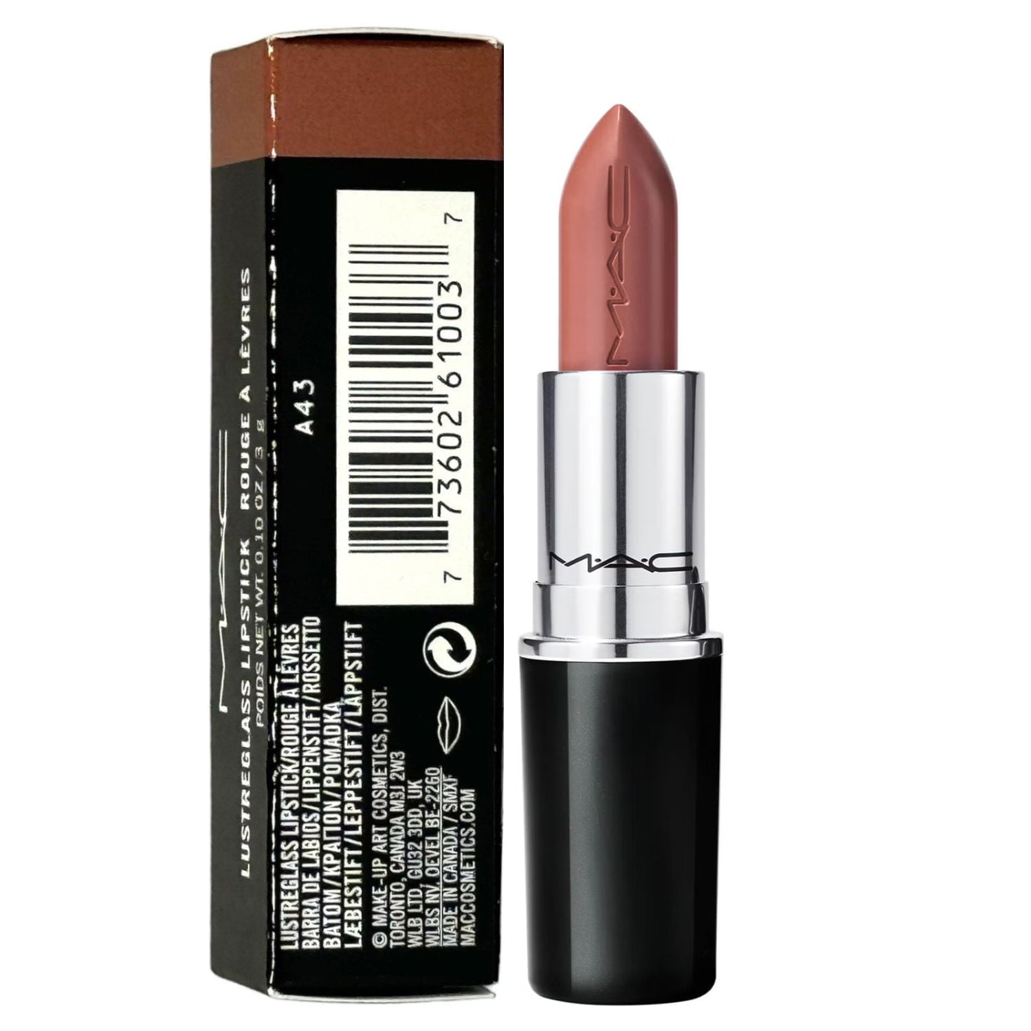 MAC Lustreglass Lipstick, 'Hug Me' 508 - Sheer Coverage, Glossy