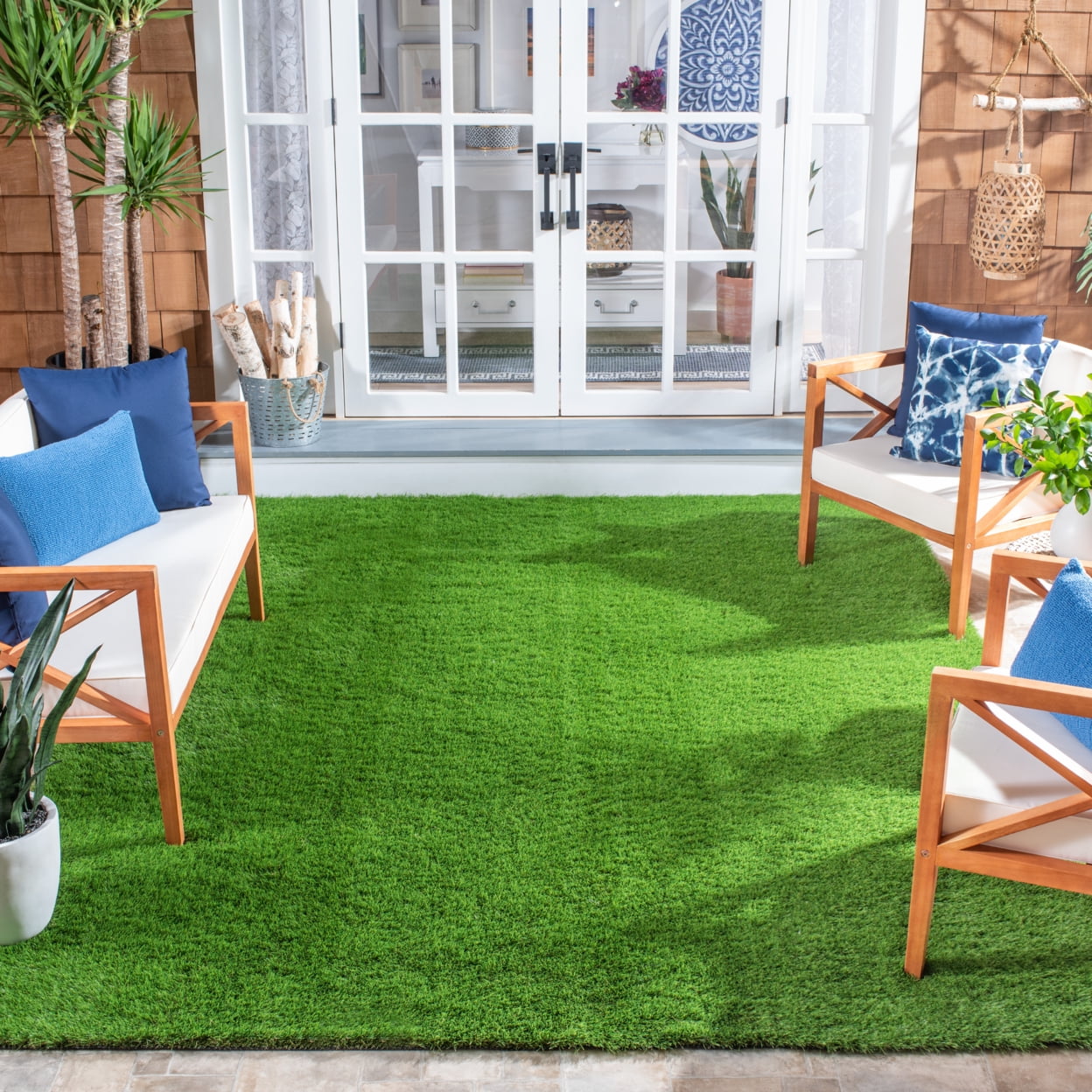 Safavieh Vista Nicol Artificial Grass Outdoor Area Rug or Runner