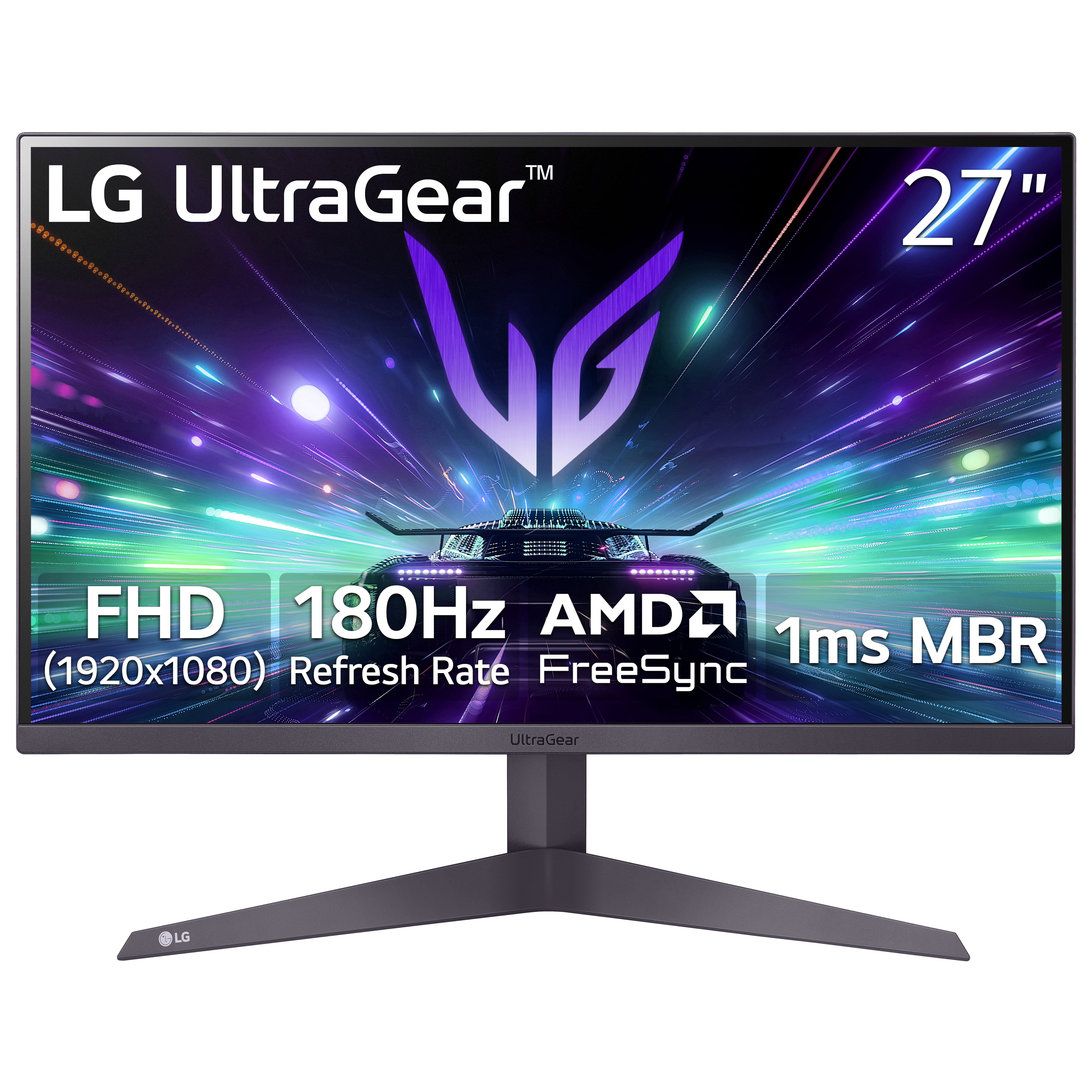 LG 27 Inch UltraGear FHD 180Hz 1ms AMD FreeSync Gaming Monitor