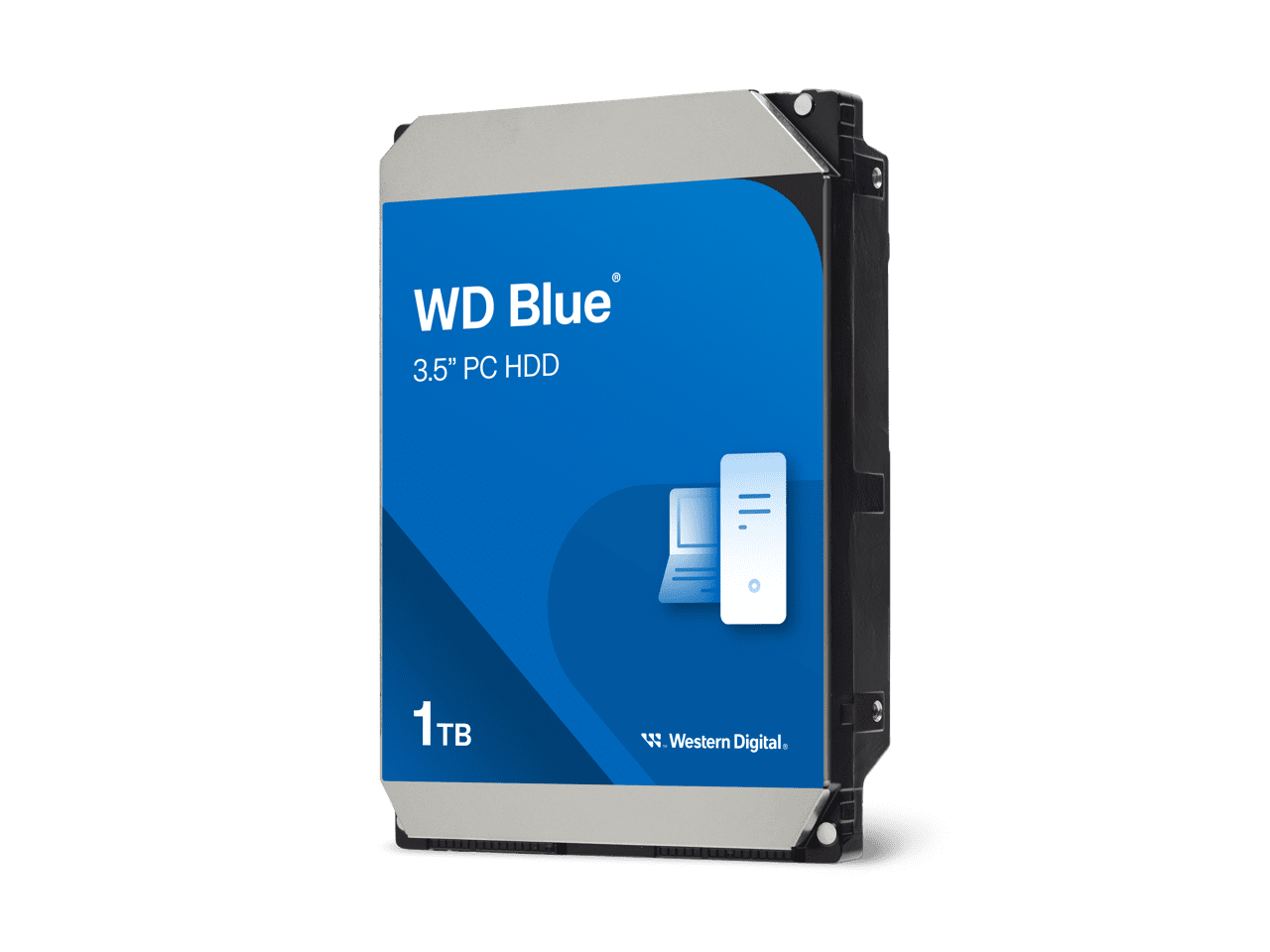 WD Blue 1TB PC HDD - 7200 RPM SATA 6 Gb/s 64MB Cache 3.5 Inch