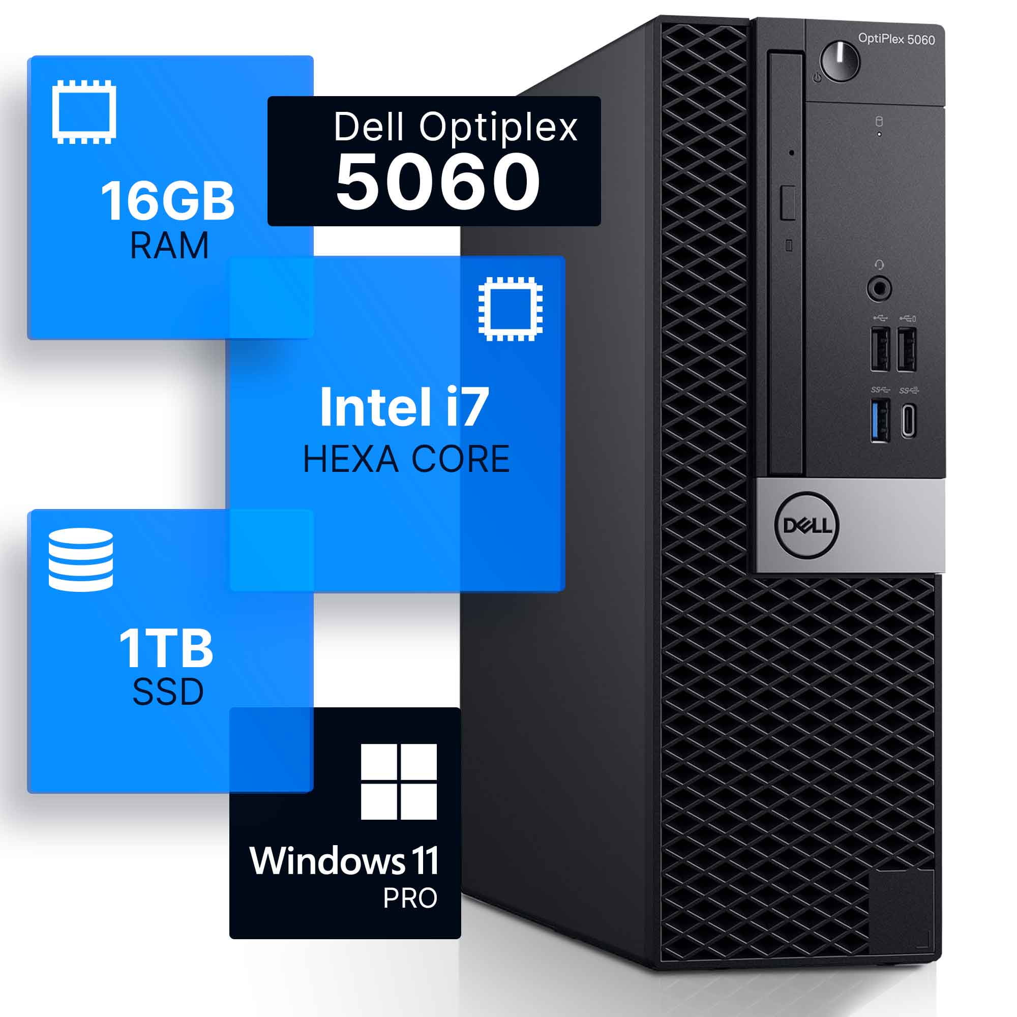 Customer reviews for Dell Optiplex 5060 Desktop Computer | Hexa