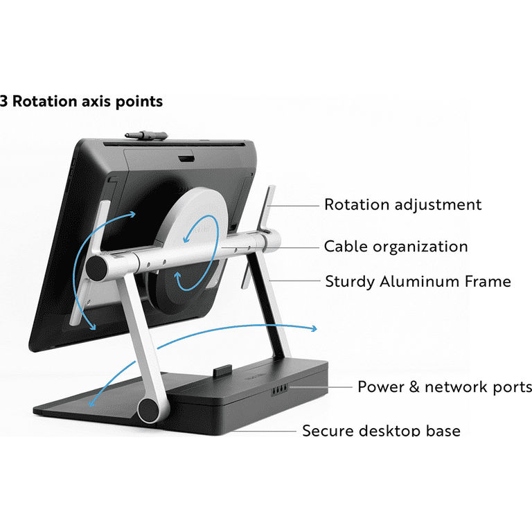 Wacom ACK62801K Ergo Stand for Wacom Cintiq Pro 24, Gray - Walmart.com