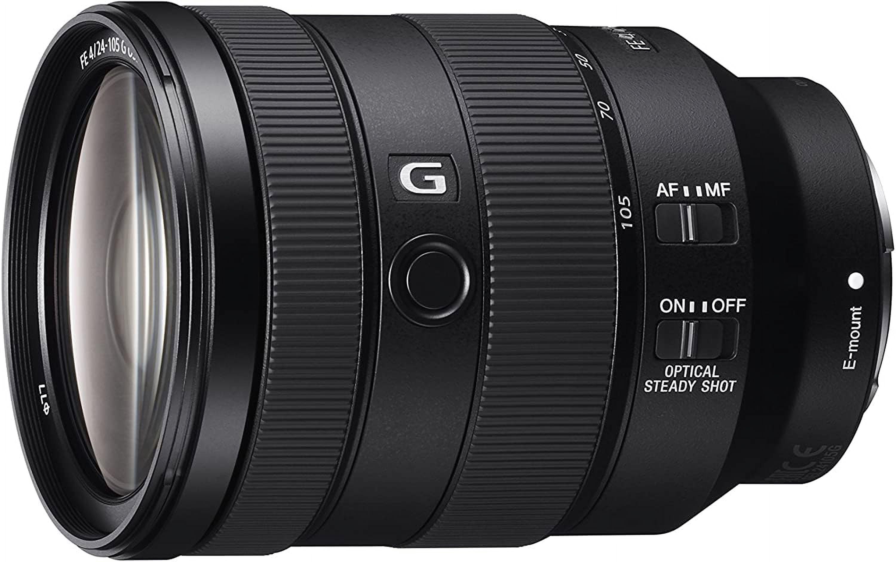 Sony FE 24-105mm F4 G OSS Standard Zoom Lens for Mirrorless
