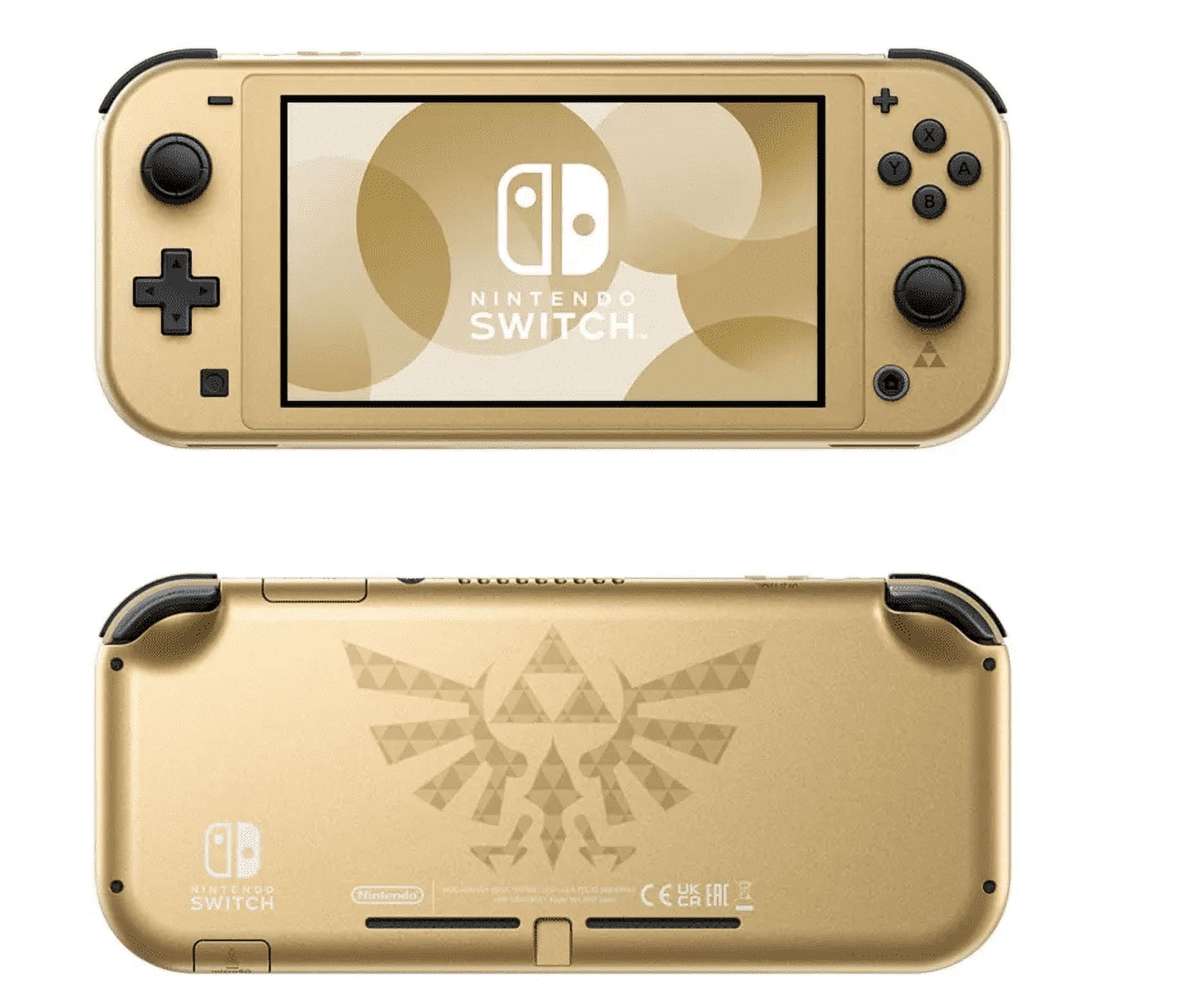 Nintendo Switch Lite: Hyrule Edition Bundle with Zelda Tears of