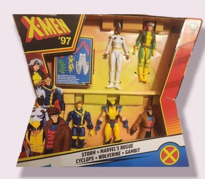 Hasbro Marvel X-Men 97 Action Figure 5-Pack, Includes Storm, Rogue