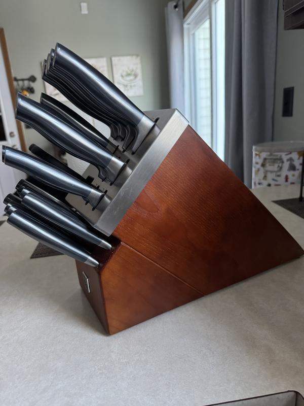 Henckels Graphite 18-pc Knife Block set - Walmart.com