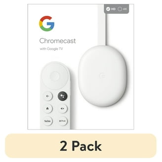 Google Chromecast - 4K HDR Streaming Device with Internet and App