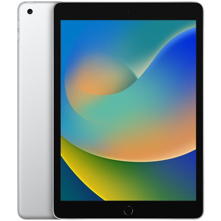 New 2021 Apple Tablet iPad Wi-Fi 64GB - Silver, 10.2-inch (9th