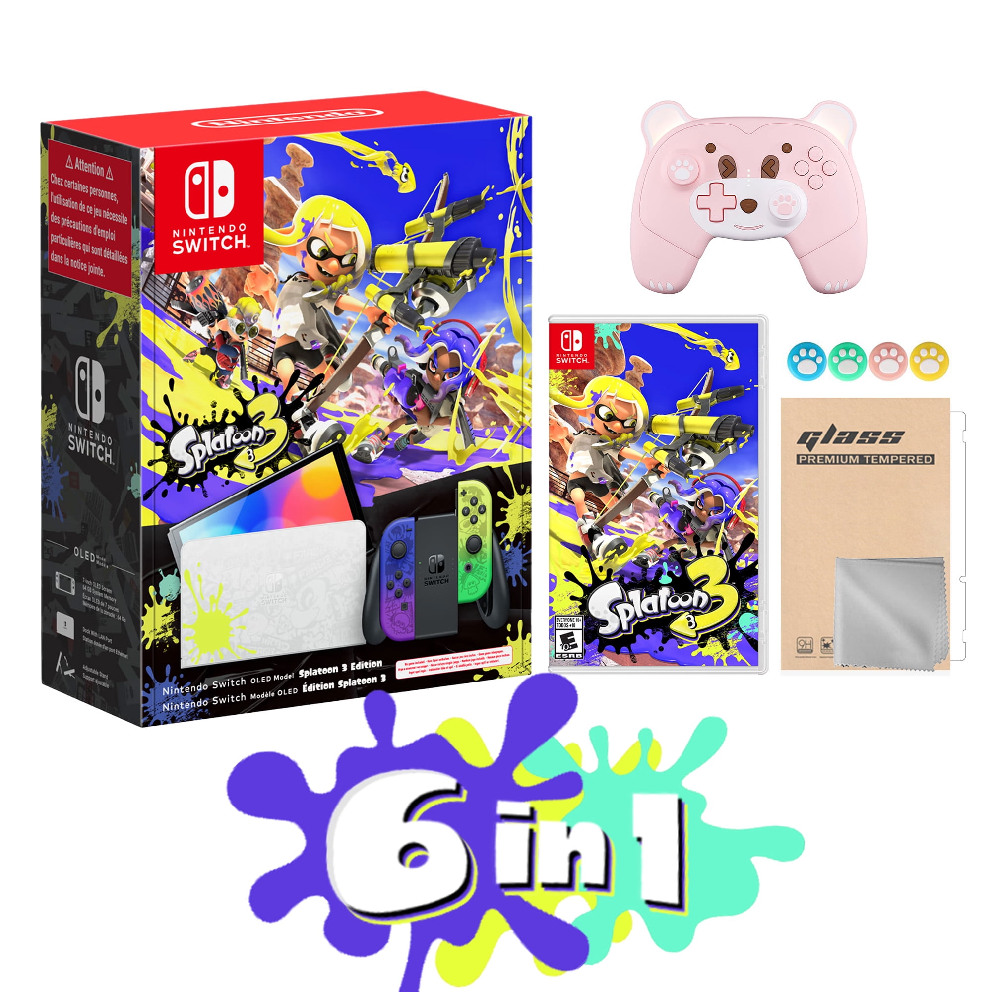 Nintendo Switch OLED Splatoon 3 Limited Edition, 64GB with