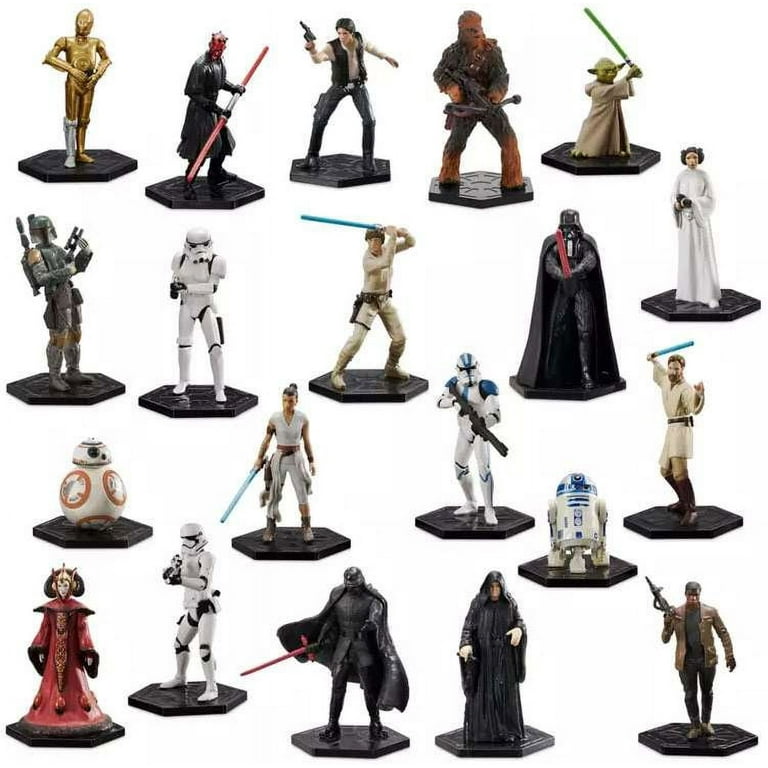 2022 Star Wars 20-Piece PVC Mega Figurine Playset - Walmart.com