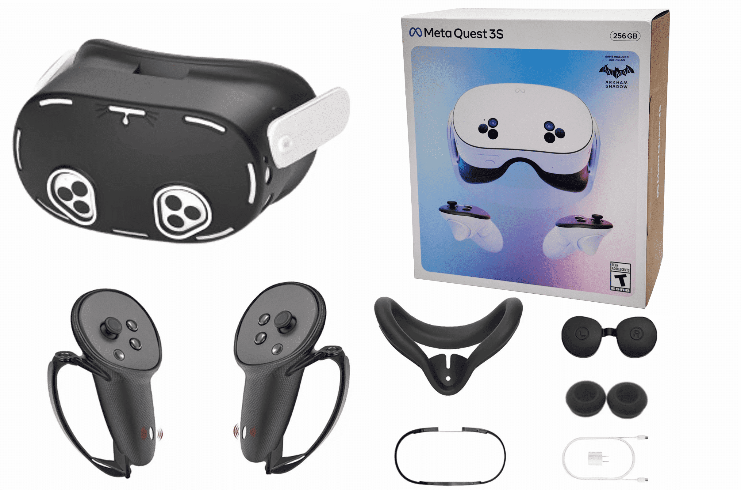 Oculus Quest 3S VR Headset, 128GB, 1832x1920 Display, 120Hz, 3D