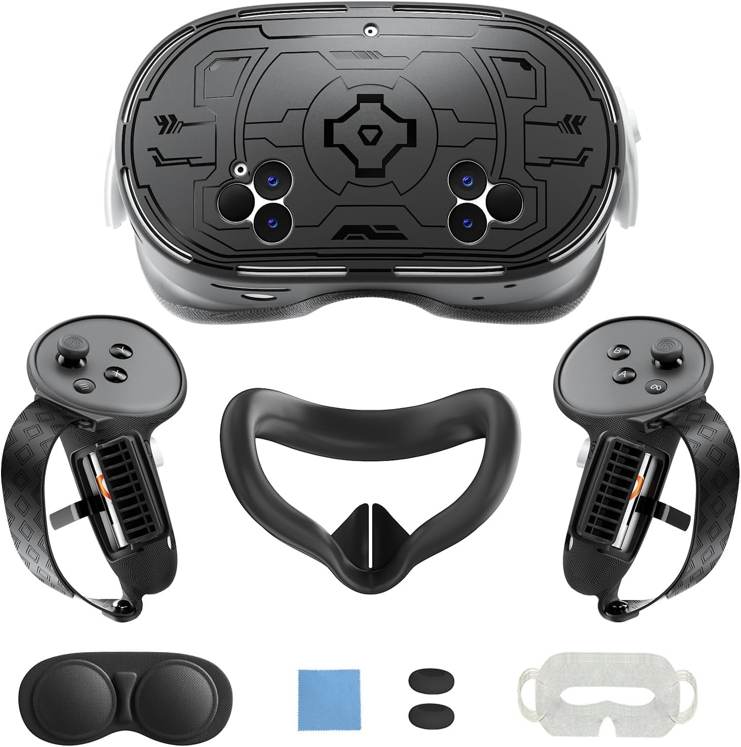 7 in 1 Accessories Bundle for 2024 Meta Quest 3s, Oculus Quest 3 S