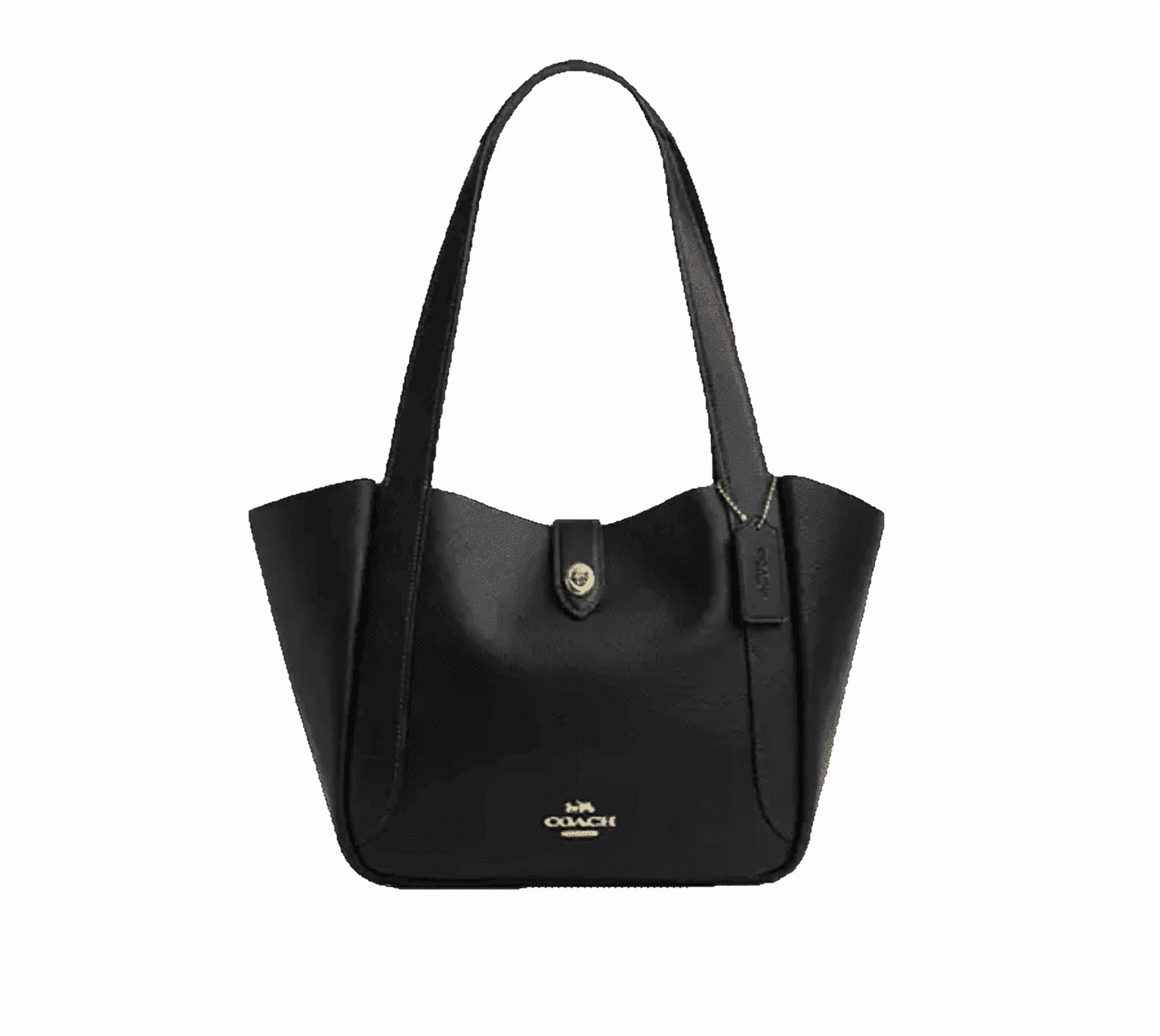 Coach Hadley Turnlock Tote Black - Walmart.com