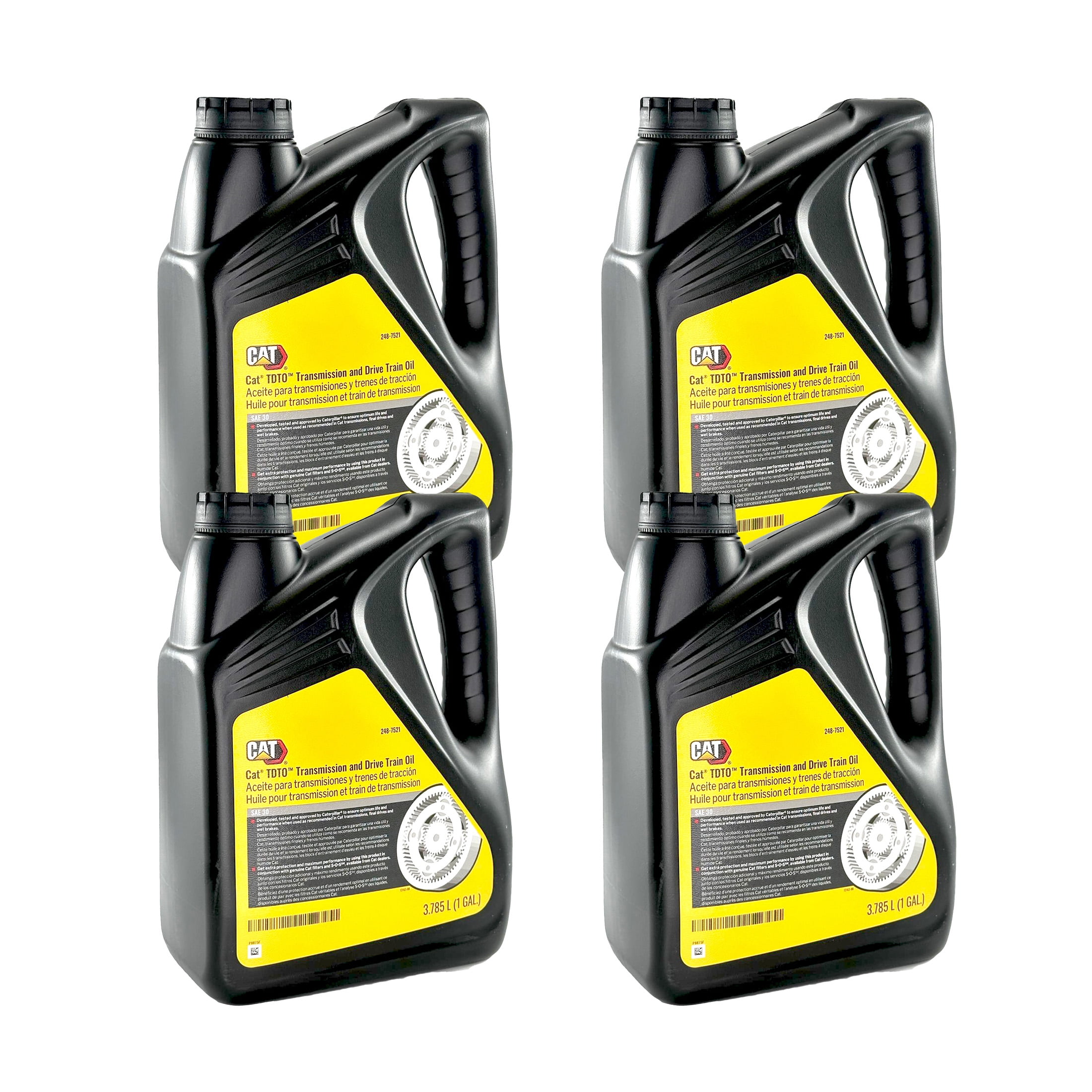 Cat 248-7521 SAE 30 Transmission and Drive Train Oil (Case of 4