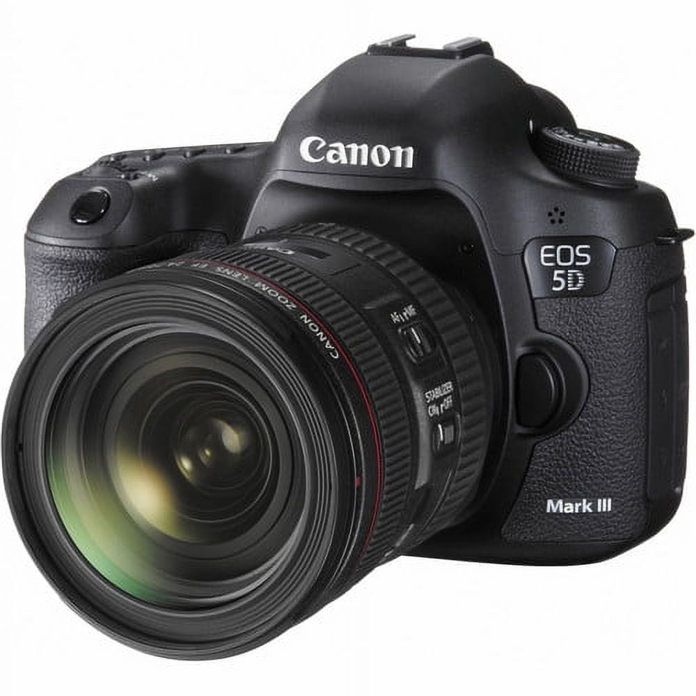 Canon DSLR EOS 5D Mark III 22.3 MP Digital Camera with Lens, Black