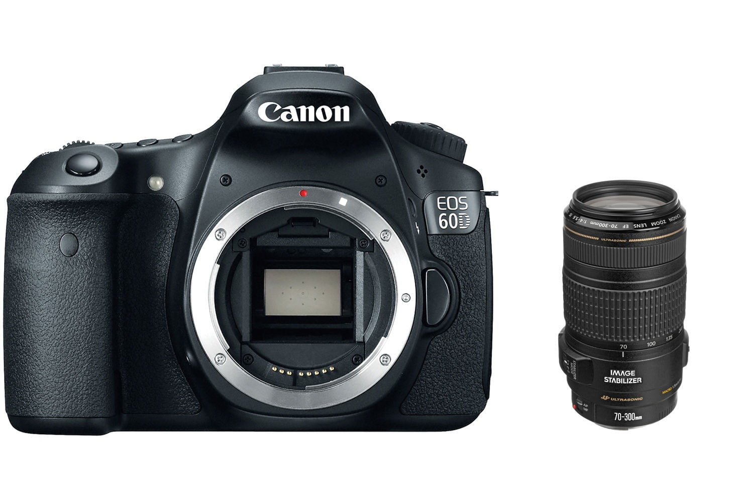 Canon EOS 60D DSLR Camera with 70-300mm Lens Kit - Walmart.com