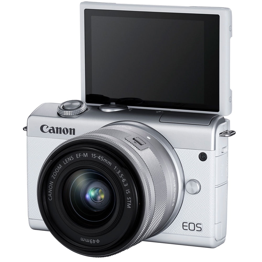 Canon EOS M200 24.1 MP Mirrorless Digital Camera - 4K / 25 fps, EF
