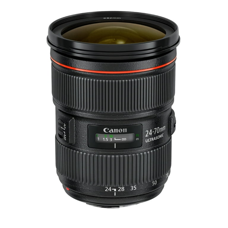 Canon EF 24-70mm f/2.8L II USM Wide Angle Zoom Lens - Walmart.com
