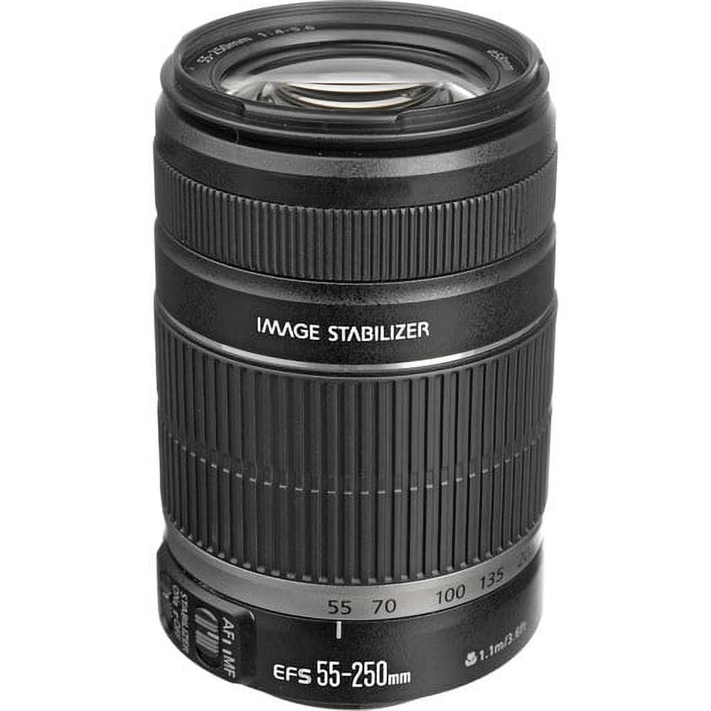 Canon EF-S 55-250mm f/4.0-5.6 IS II Telephoto Zoom Lens - Walmart.com