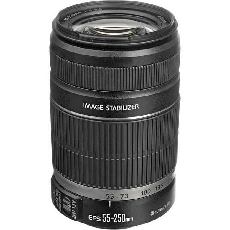 Canon EF-S 55-250mm f/4.0-5.6 IS II Telephoto Zoom Lens - Walmart.com