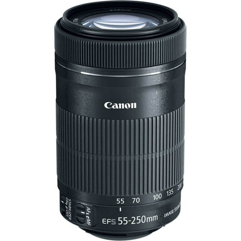 Canon EF-S 55-250mm f/4-5.6 IS STM Telephoto Zoom Lens with