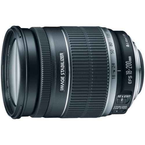 Canon EF-S 18-200mm f/3.5-5.6 IS Zoom Lens for DSLR Cameras