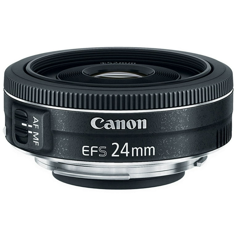 Canon EF-S 24mm f/2.8 STM Lens for DSLR Camera: Lightweight