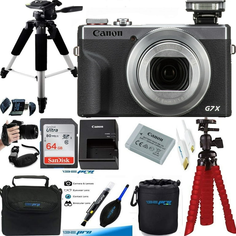 Canon PowerShot G7 X Mark III 20.1MP Camera - Silver, Bluetooth