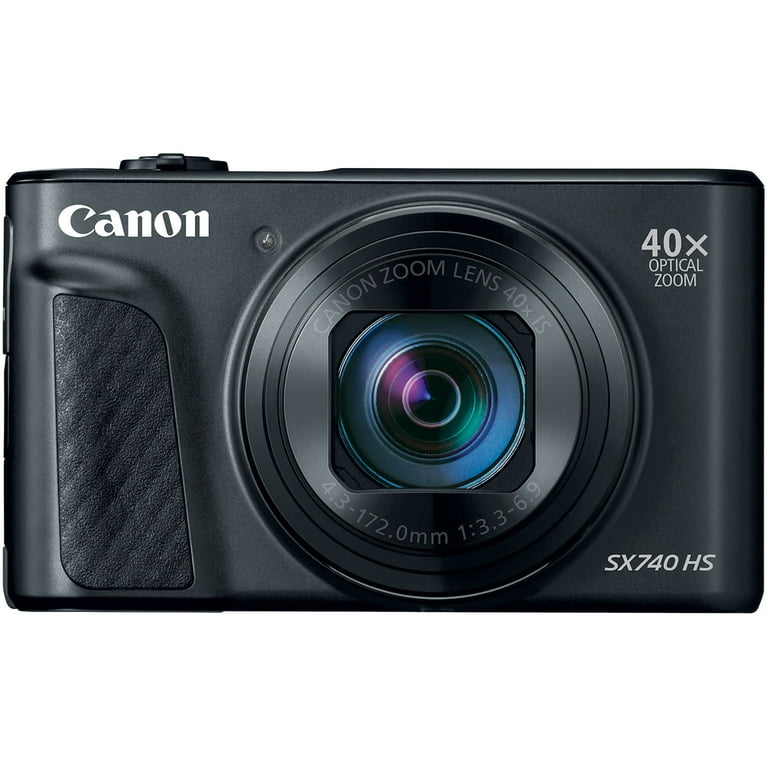 Canon PowerShot SX740 HS 4K Video, 40x Optical Zoom, 20.3MP CMOS