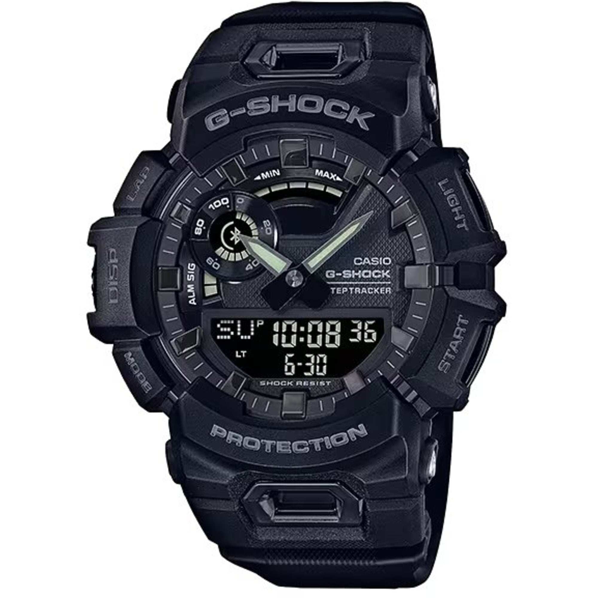 Casio G-Shock Men's Analog Digital Watch, Black Resin Case and