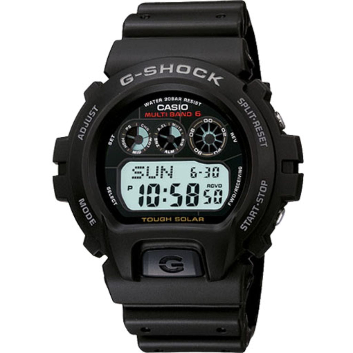 Casio Men's G-Shock Tough Solar Atomic Timekeeping Watch - Walmart.com