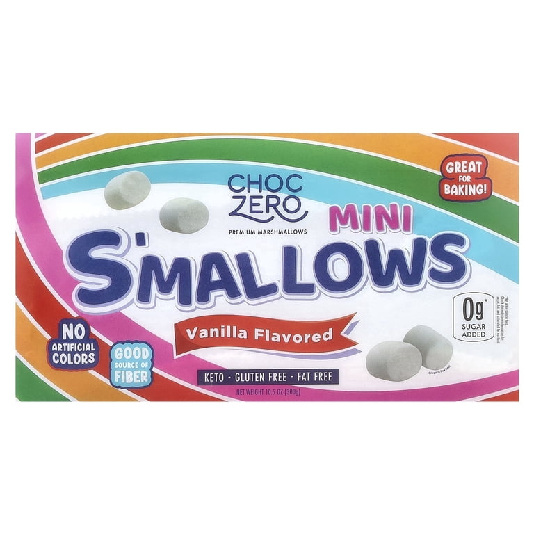 ChocZero Marshmallows, Vanilla Flavor, Keto Friendly, 10.5 oz